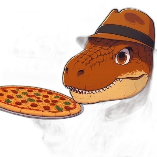 hat, food, animal, dragon transparent PNG cut-out