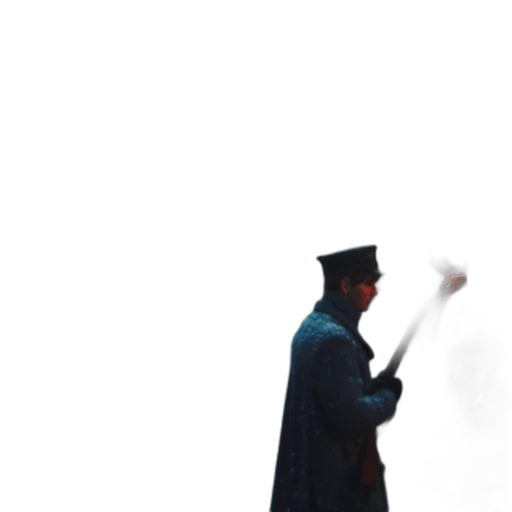 staff, umbrella, hat, sword transparent PNG cut-out