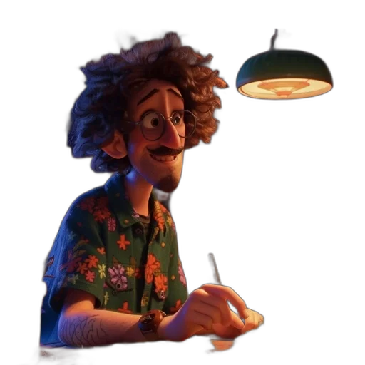 staff, hair, food, face transparent PNG cut-out