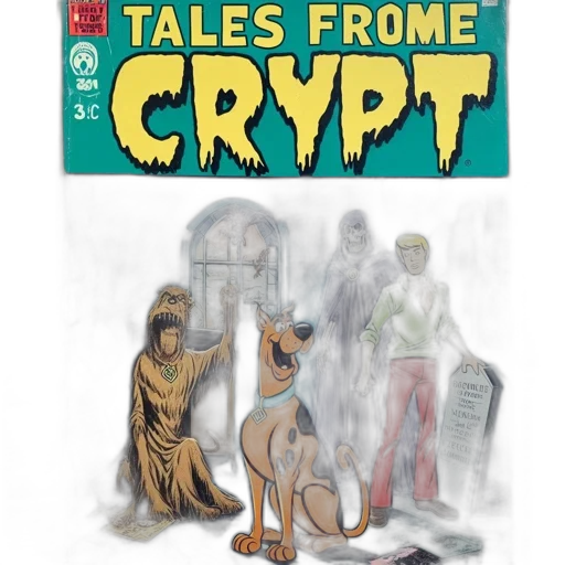 comic book art, concept art, tales, crypt transparent PNG cut-out