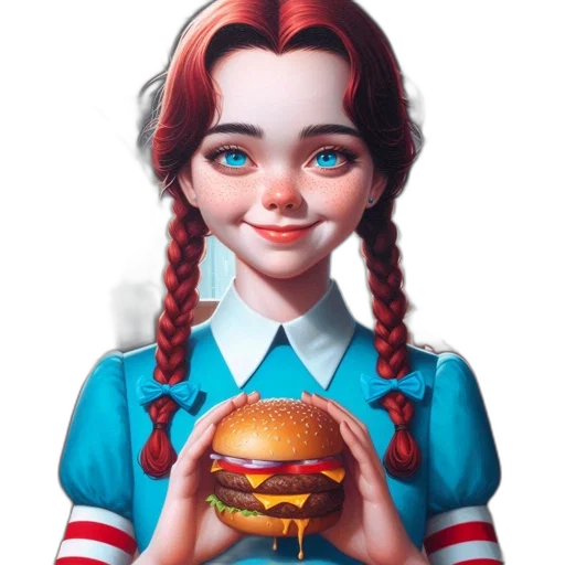 food, face, dress, robot transparent PNG cut-out