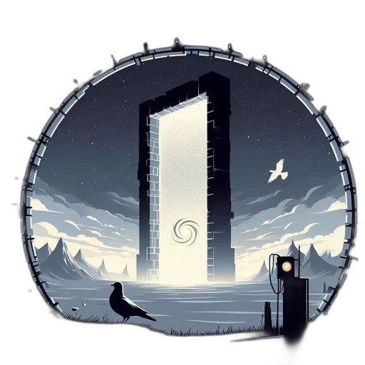 concept art, pixel art, fantasy art, 3d render transparent PNG cut-out