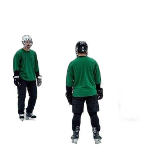 jacket, staff, mask, hat transparent PNG cut-out