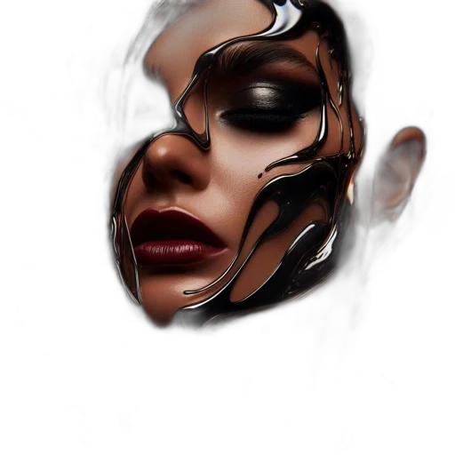 face, mask, crown, jewelry transparent PNG cut-out