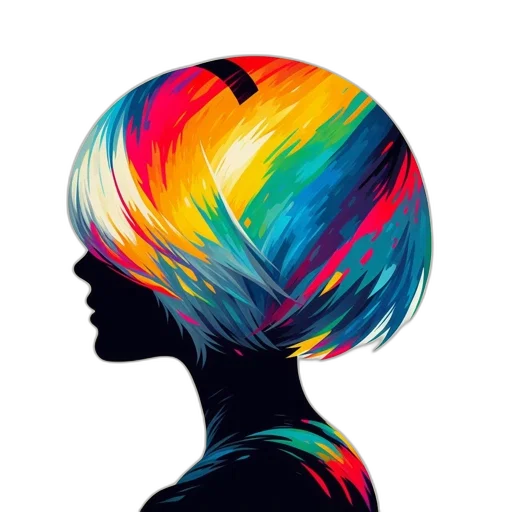 hair, hat, crown, face transparent PNG cut-out