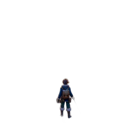 robot, jacket, creature, weapon transparent PNG cut-out
