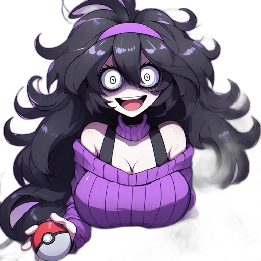 creature, hair, mask, dress transparent PNG cut-out
