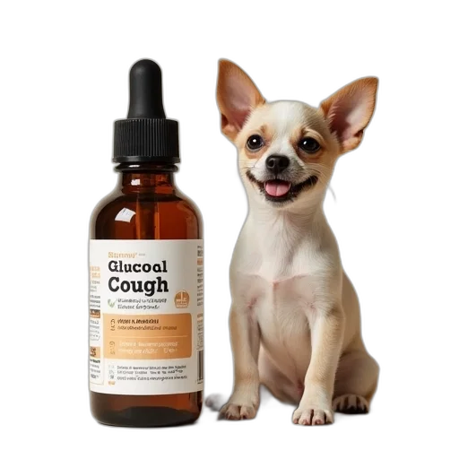 bionew, dog, cough, syrup transparent PNG cut-out