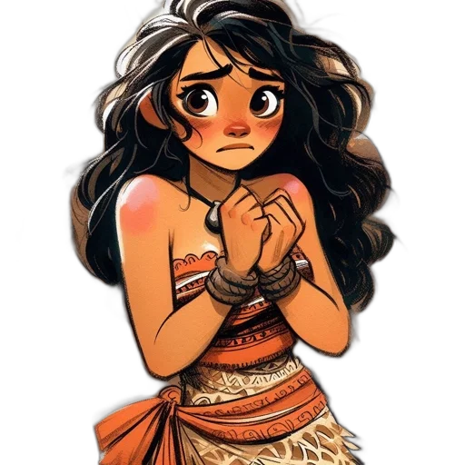 dress, watercolor, concept art, comic book art transparent PNG cut-out