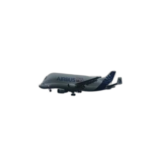 3d render, airbus, airplane, flying transparent PNG cut-out
