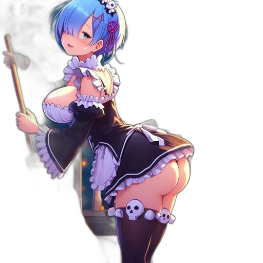 staff, dress, sword, robot transparent PNG cut-out