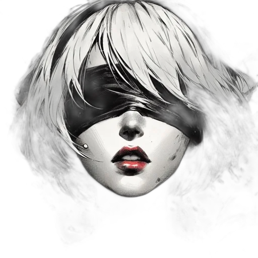 mask, face, hair, crown transparent PNG cut-out