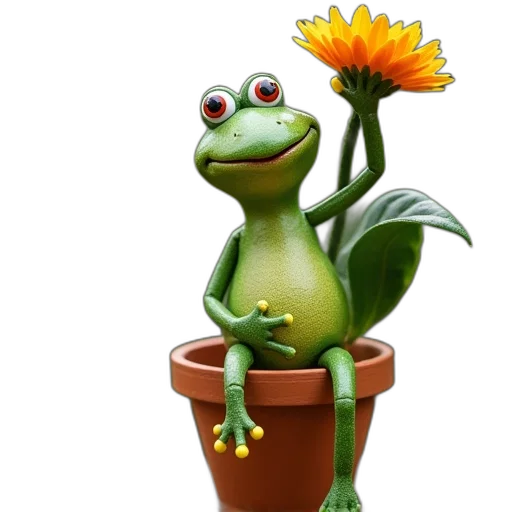 flower, staff, animal, dragon transparent PNG cut-out