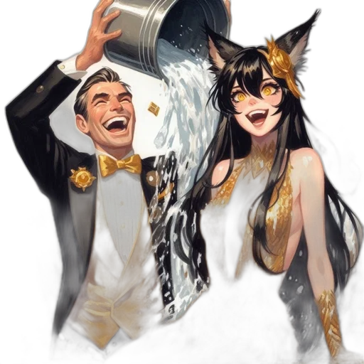 mask, dress, crown, staff transparent PNG cut-out