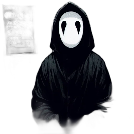 mask, jacket, creature, animal transparent PNG cut-out