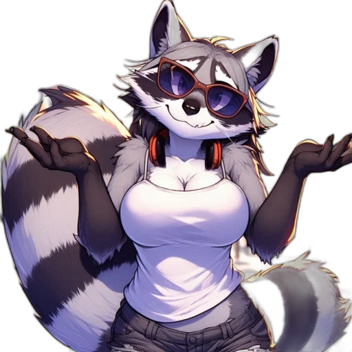 staff, animal, jacket, pixel art transparent PNG cut-out