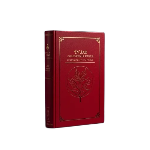one-year, chronological, bible, red transparent PNG cut-out