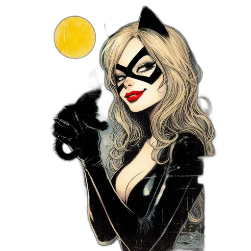 mask, comic book art, cartoon, concept art transparent PNG cut-out