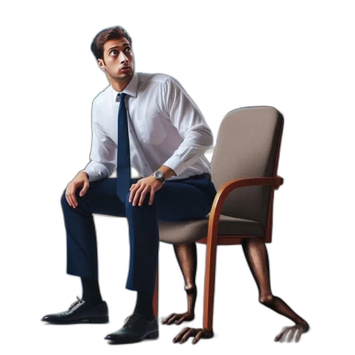 furniture, staff, shoes, jacket transparent PNG cut-out
