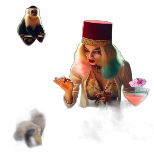 hat, creature, food, concept art transparent PNG cut-out