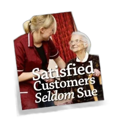 staff, carol, marshall, satisfied transparent PNG cut-out