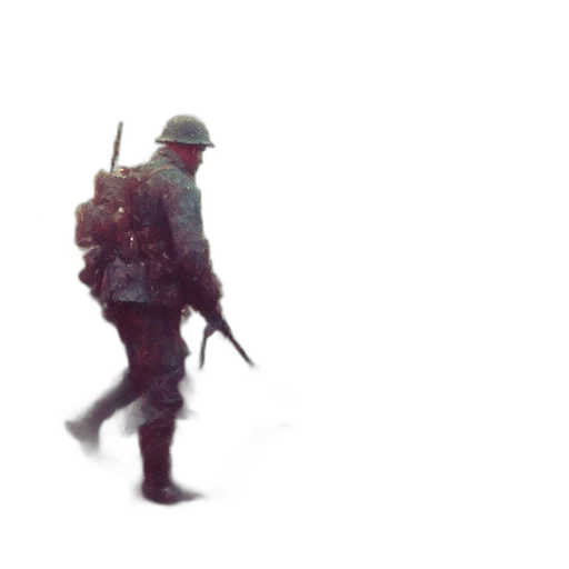 weapon, hat, sword, jacket transparent PNG cut-out