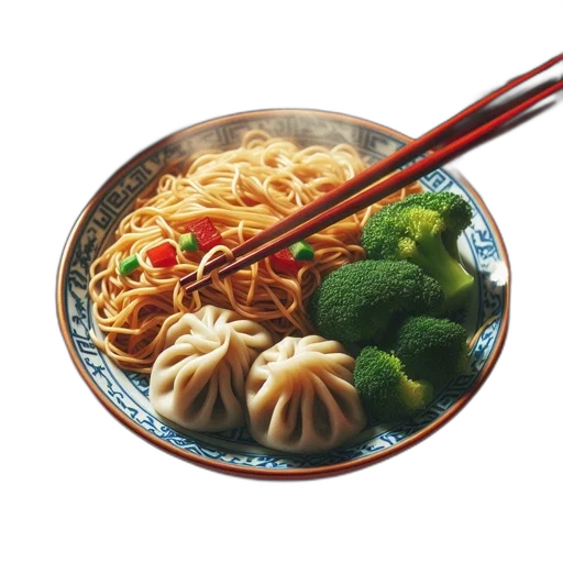 food, photorealistic, 3d render, plate transparent PNG cut-out