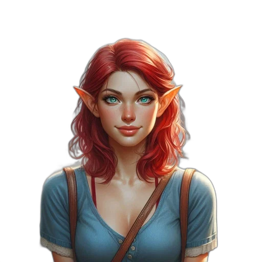 face, staff, dragon, dress transparent PNG cut-out