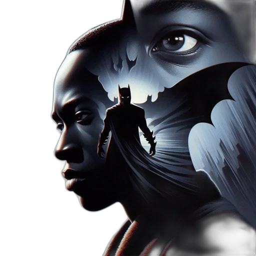 mask, face, comic book art, concept art transparent PNG cut-out