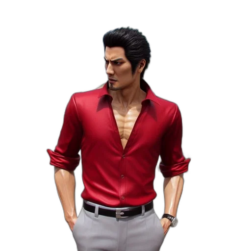 jacket, 3d render, concept art, photorealistic transparent PNG cut-out