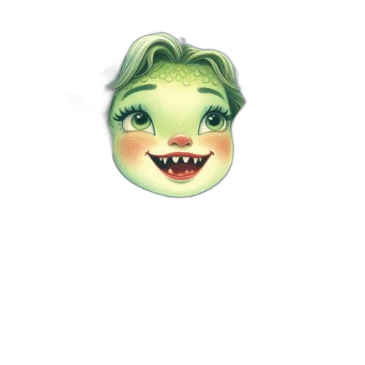 mask, face, creature, staff transparent PNG cut-out