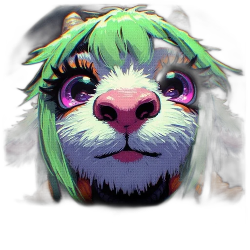 animal, creature, face, mask transparent PNG cut-out