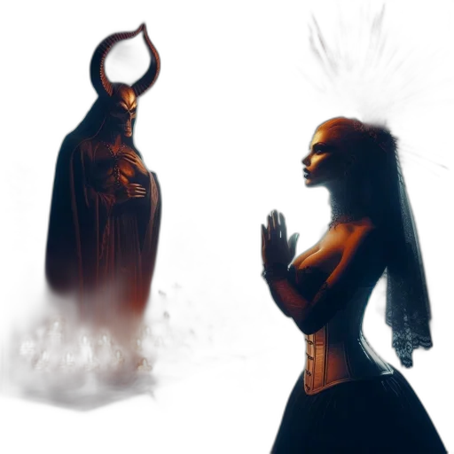 concept art, fantasy art, comic book art, 3d render transparent PNG cut-out