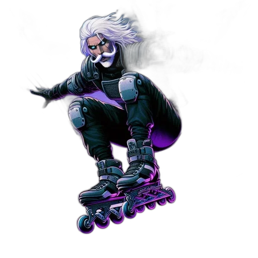 concept art, cyberpunk, vaporwave, fantasy art transparent PNG cut-out