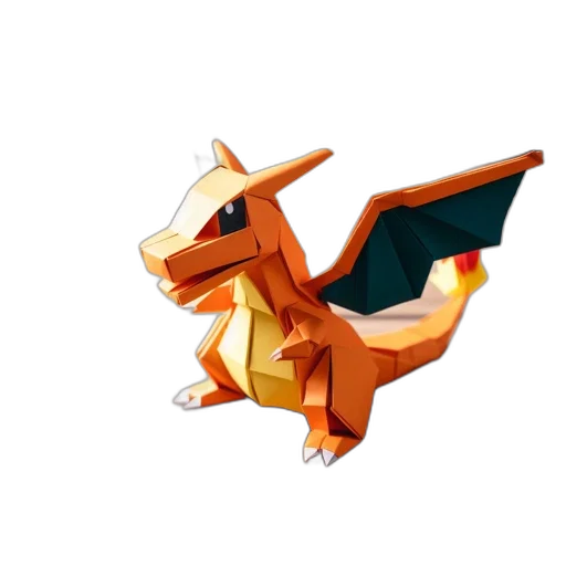 dragon, animal, staff, creature transparent PNG cut-out