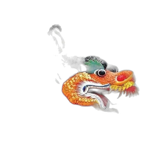 dragon, jewelry, animal, staff transparent PNG cut-out
