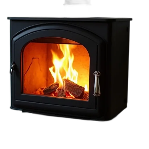 3d render, fire, modern, black transparent PNG cut-out