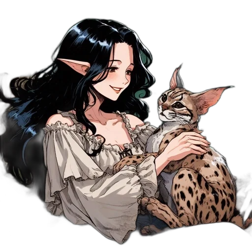 animal, fantasy art, concept art, pixel art transparent PNG cut-out