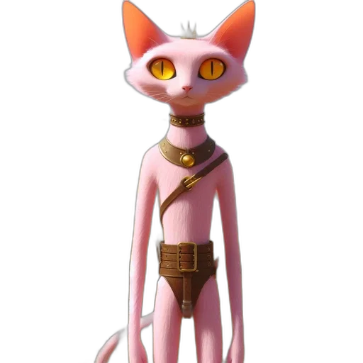 staff, animal, creature, robot transparent PNG cut-out