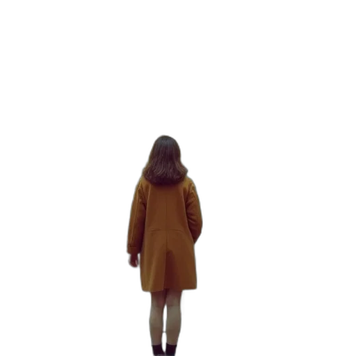 dress, jacket, hair, robot transparent PNG cut-out