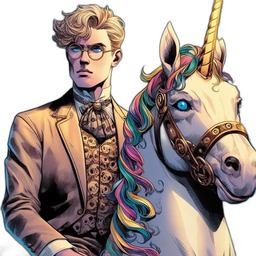 staff, animal, comic book art, concept art transparent PNG cut-out
