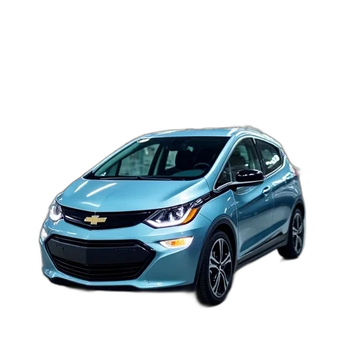 car, 3d render, chevrolet, bolt transparent PNG cut-out
