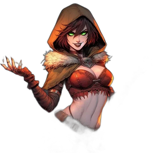 staff, jacket, weapon, fantasy art transparent PNG cut-out