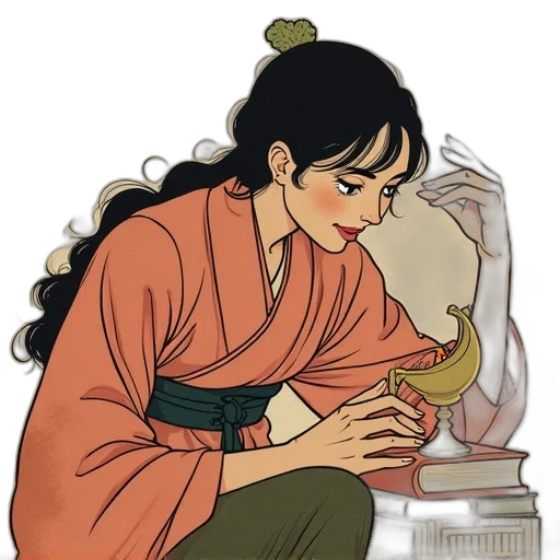 staff, jewelry, concept art, cartoon transparent PNG cut-out