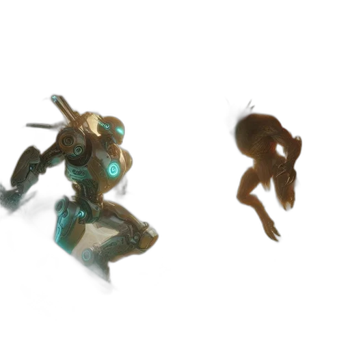 robot, jewelry, creature, weapon transparent PNG cut-out