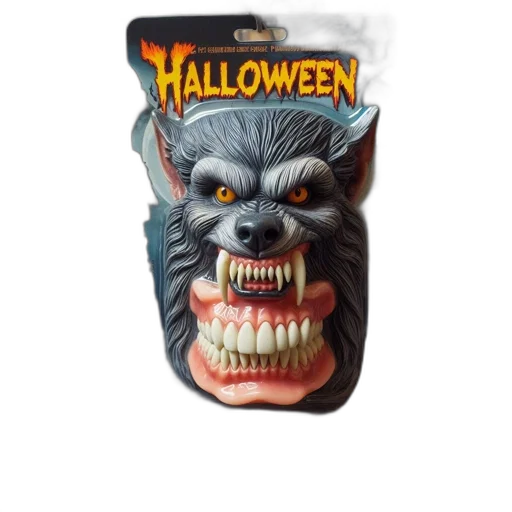 mask, creature, display, features transparent PNG cut-out