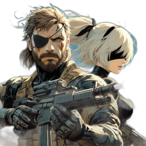 weapon, concept art, comic book art, cyberpunk transparent PNG cut-out