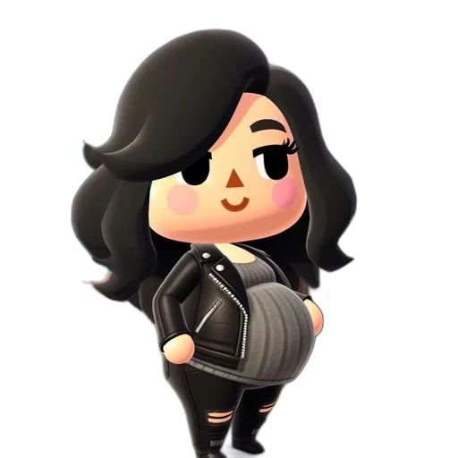 jacket, cartoon, concept art, 3d render transparent PNG cut-out