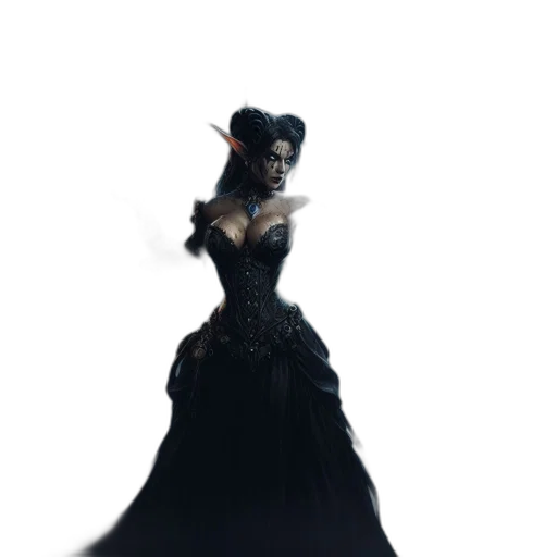 dress, crown, creature, animal transparent PNG cut-out
