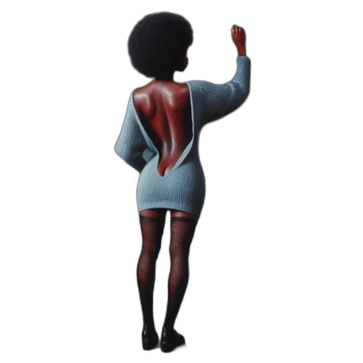 dress, jacket, staff, concept art transparent PNG cut-out
